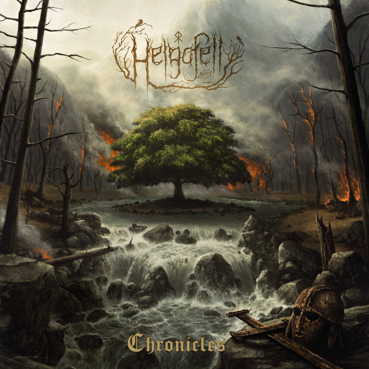 HELGAFELL rises from the mist‑covered UK with the new album “Chronicles”