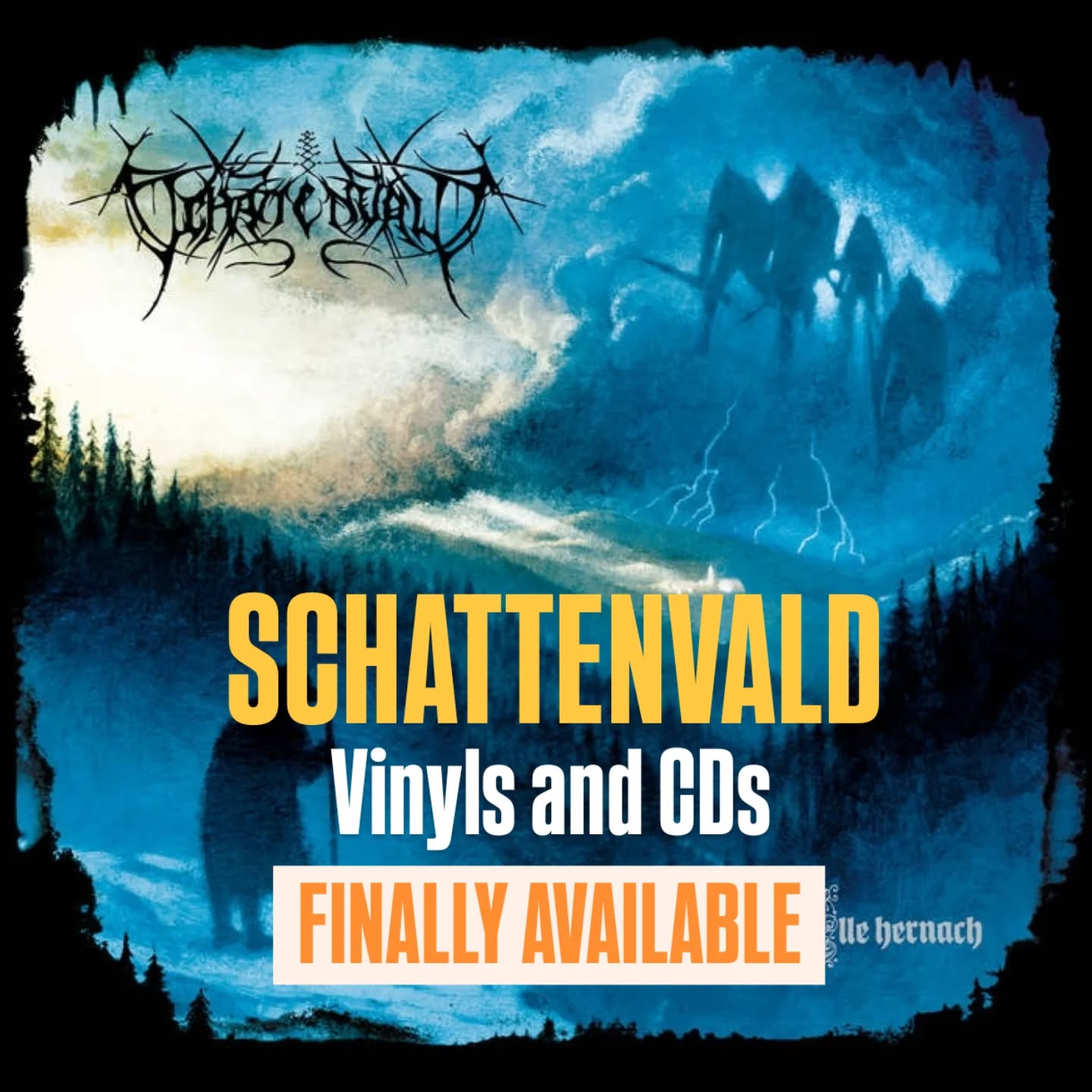 Schattenvald, limited vinyl and digipack editions now available
